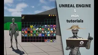Unreal Engine 5 min tutorials: Sort inventory array (Unreal Engine 5)