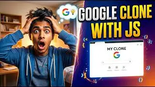 Build a Google Homepage Clone Using HTML, CSS & JavaScript | Beginner Project | Part 01