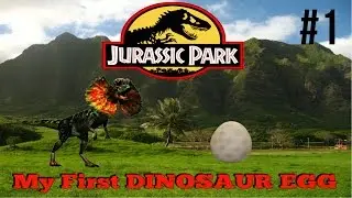 Jurassic Park - The Game | My First DINOSAUR EGG | Episode 1 HD