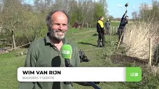 Boerderij 't Geertje plant nieuw fruitbomen voor behouden van 'eetbaar erf'
