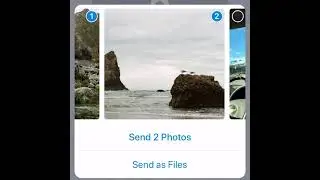 Send full-resolution media by selecting Send without Compression ... Telegram Tips