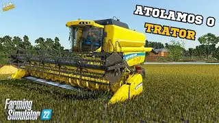 AJUDANDO O VIZINHO NA COLHEITA DO ARRROZ || OS GURI DA PECUÁRIA || FARMING SIMULATOR 22 || #03 G29