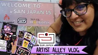 San Japan 2024 - Artist Alley Vlog