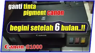 Canon Pigment Ink is anti-clogging..??