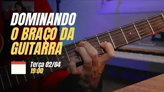 Live #03  - Masterclass INTERVALOS PRO - Como DOMINAR o braço da guitarra em 2024