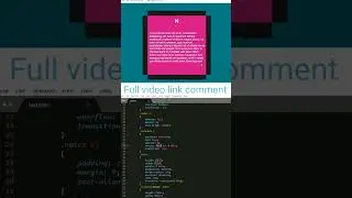 CSS Box Transitions Zooming Animation Effect - Shorts video - Web Tutorial Tamil 