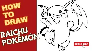 How to Draw Raichu | Pokémon
