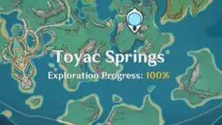 Toyac Springs 100% - Natlan Speedrun [Genshin Impact]