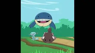 wailmer wooper and clodsire slap the ground for 16 seconds #shorts
