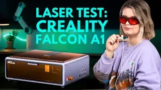 Der beste Lasercutter für Anfänger? Ich teste den Creality Falcon A1