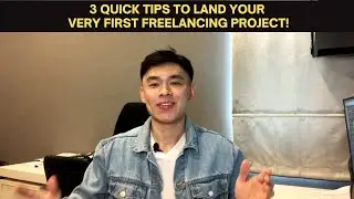 3 quick tips to land your very first freelancing project!