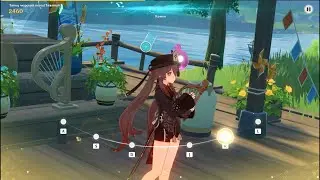 играю песню Танец морской пены в Genshin Impact