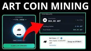 Free ART Coin Crypto Telegram Mining | 1 ART = 0.0037 USDT | Review ART Airdrop Bot Telegram 2026