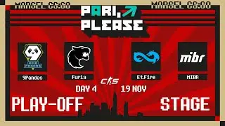 [RU] 1/2 9pandas vs Furia | Eternal Fire vs MIBR | BO-3 | PARI Please 2023 : CS 2