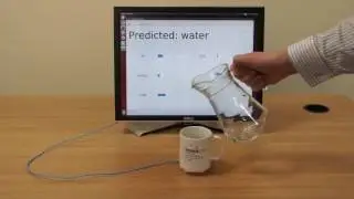 Early demo of RadarCat: Object Recognition using Google Soli Radar shown in Google I/O