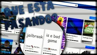 ¿Que esta pasando en Roblox?