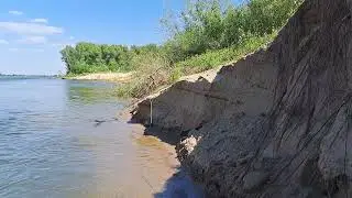 На острове Крымские Пески.