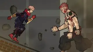Yuji Itadori vs Sukuna mod | Melon Playground Sandbox