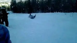 Jim och junior �ker tefat