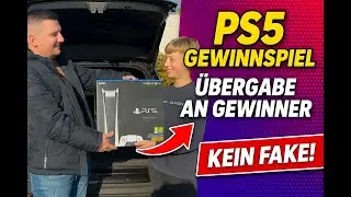 PS5 Gewinnspiel: Persönliche Übergabe an den Gewinner – fast am Zoll gescheitert (kein Fake)