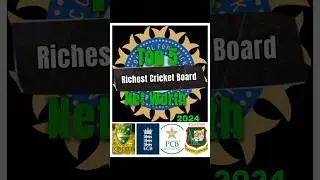 Top 5 richest cricket board in the world 🌎