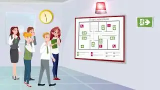Анимация нарисованных слайдов в программе Adobe After Effects.