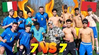 ITALIANI vs MARANZA - 7 VS 7 FOOTBALL CHALLENGE!! ⚽