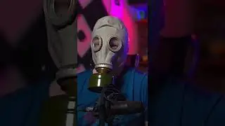 На случай дымовых завес😂 #ландау #топютуба #вытоп #противогаз #смех #ландаутоп