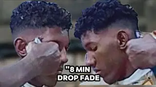 Learn to Fade Curly Hair in 8 Min: Perfect Drop Fade Tutorial (Step by Step)