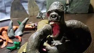King Kong/Plasticine Animation|.Кинг Конг/Пластилиновый короткометражный фильм.