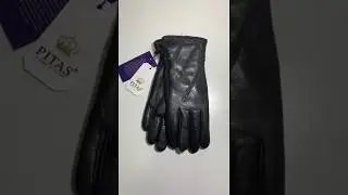Перчатки Pitas из кожи ягненка на меху мутона