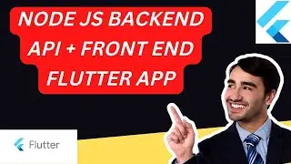 how to connect backend node JS + front end Flutter Application