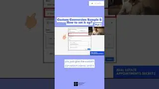 Custom Conversion Sample & How to set it up?  Part 1 