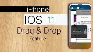 Drag & Drop Files on iPhone iOS 11