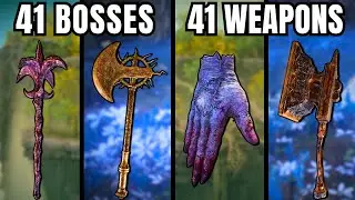 Beating ALL Elden Ring DLC Bosses with Different Weapons