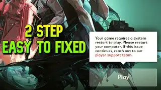 How to fix VALORANT pc restart problem ✔️