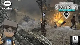 SKYRIM VR #1 (MODS & MONSTERS) WALKTHROUGH! // Oculus + Touch // GTX 1060 (6GB)