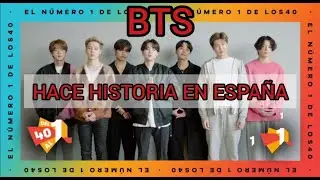 ¡BTS hace historia en España!