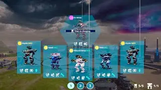 War Robots: Reflector Army | Hawk, Harpy, Siren, Raptor & Ox Minos Gameplay