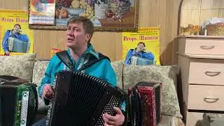 Игорь Шипков в гостях у Александра Сафонова в Тюмени в Хижине Гармониста.