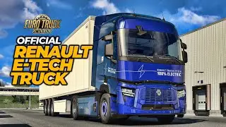 Introducing the ⚡Renault E-Tech Truck⚡ | ETS2 New Truck