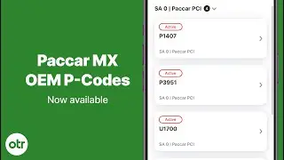 Paccar MX OEM P-codes capabilities, now in the palm of your hand | OTR Diagnostics