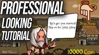 How to make a tutorial for your game in Unity (files in the description)
