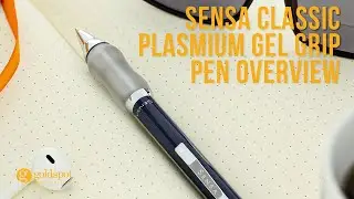 Sensa Classic Plasmium Gel Grip Pen Overview