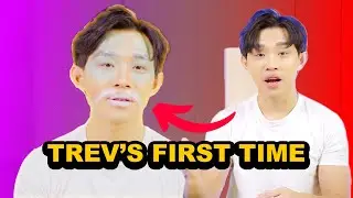 Trev and Joel Tries Bangsawan Makeup For The First Time!