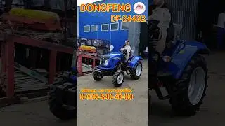 Китайский минитрактор Dongfeng DF-244G2 (24 л.с.) уезжает работать в личное подсобное хозяйство.