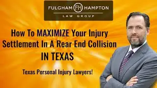 Rear-End Collision In Texas? Don't Ignore These Tips To Max Your Settlement! (2022)