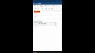 #Shorts - Copilot for beginners - How to bring up Copilot in Microsoft Outlook