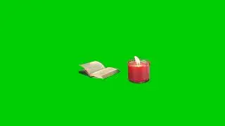book and Fire green screen video। South Adda