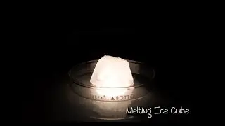 Timelapse: Melting Ice Cube (4K)
